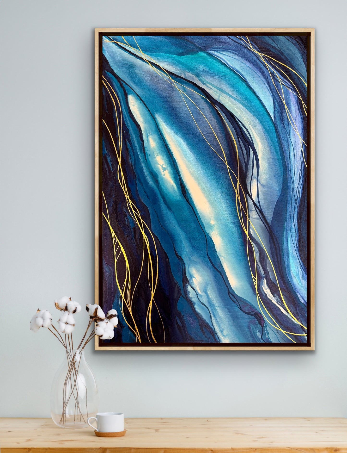 The Current Carries Light