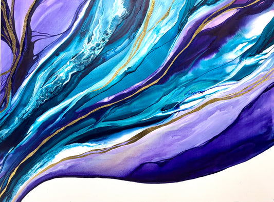 Violet Wave [print]