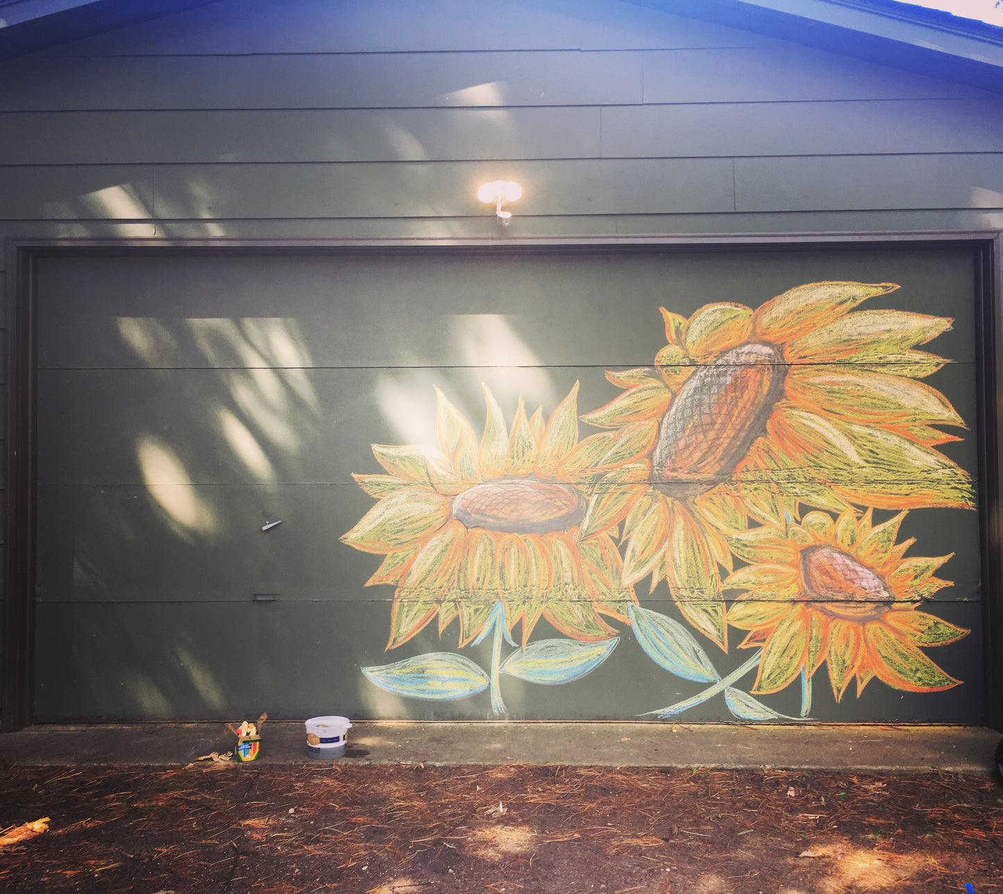 Sunflower Mural