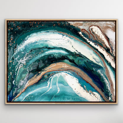 Emerald Swell [print]
