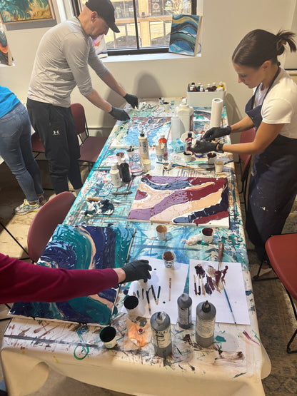 Intro to Fluid Acrylics - July 17 2026