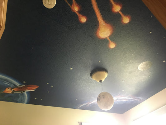 Outer Space Mural