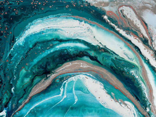 Emerald Swell [print]