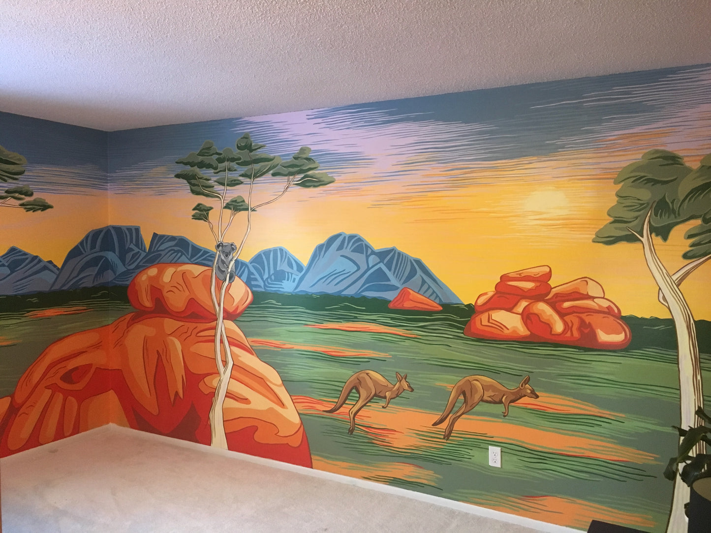 Australian Outback Mural, 2019