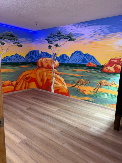 Australian Outback Mural, 2019