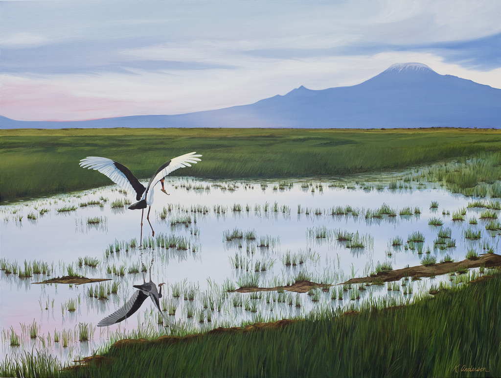 Daybreak at Amboseli [print]